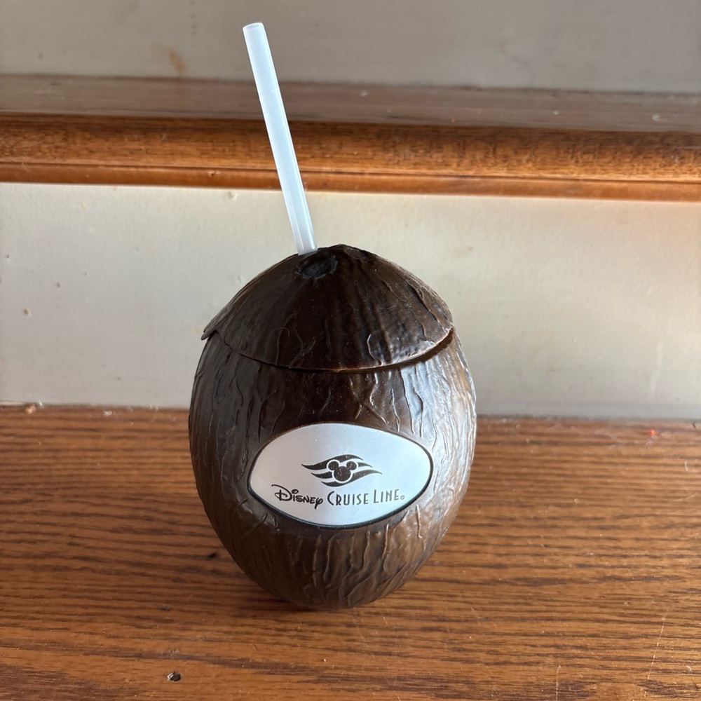 Disney Cruise Line Castaway Cay Coconut Souvenir Cup